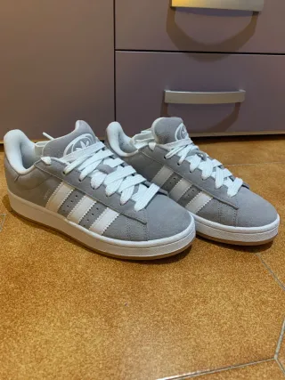 Scarpe Adidas Campus Grigie Bianche ORIGINALI