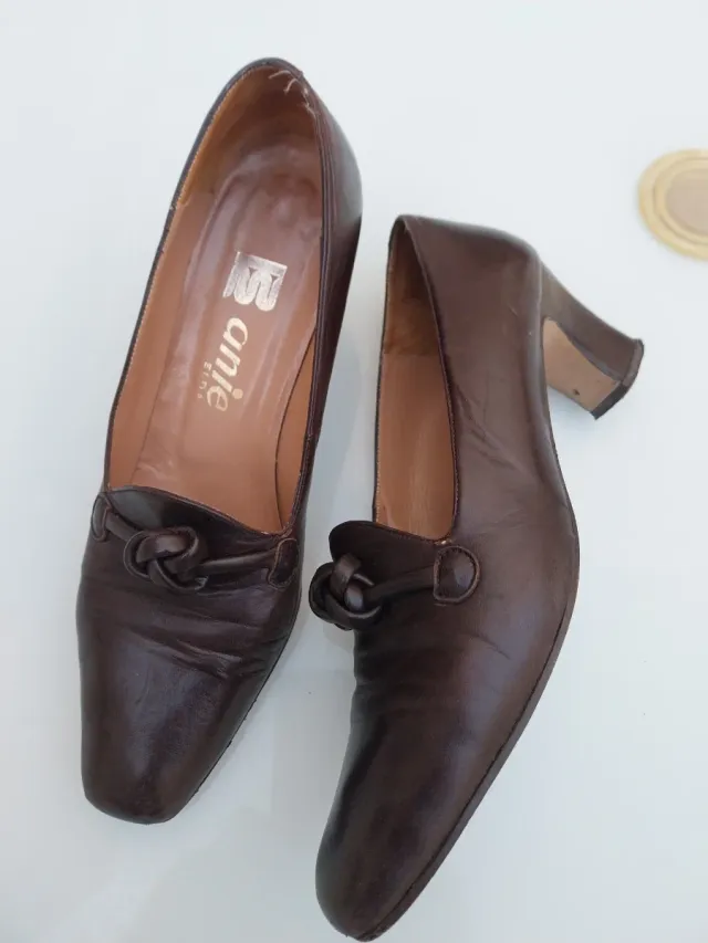 Zapatos de tacón Anie marrones talla 40