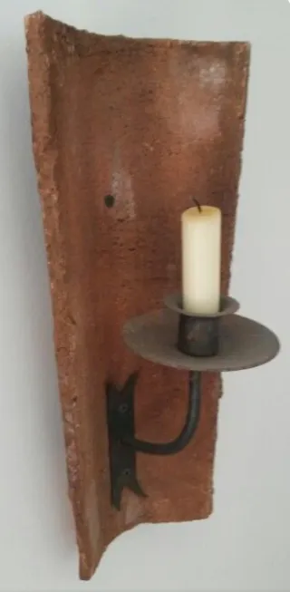 TEJAS ÁRABES ANTIGUAS DECORACIÓN, LAMPARAS, MACETA