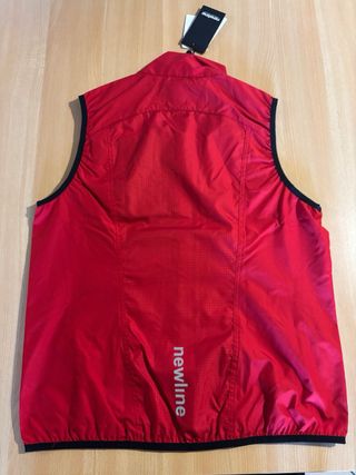 Gilet da corsa Newline donna rosso