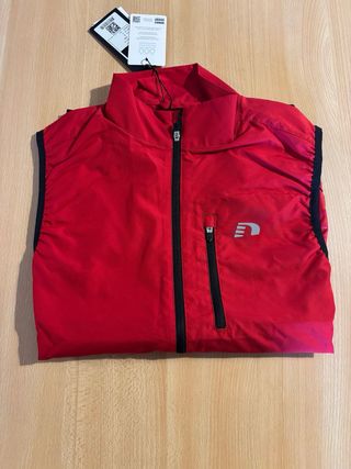 Gilet da corsa Newline donna rosso