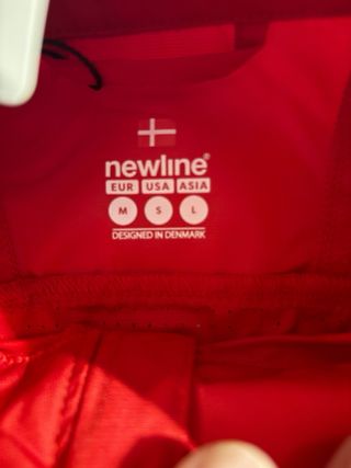 Gilet da corsa Newline donna rosso