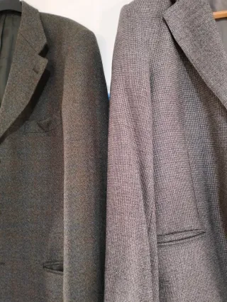 Giacche uomo nere e grigie