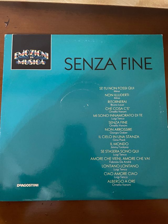 Vinile Emozioni in Musica - Senza Fine