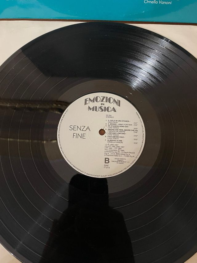 Vinile Emozioni in Musica - Senza Fine