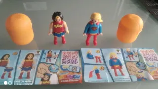 Lote 2 Figuras Playmobil Kinder Sorpresa