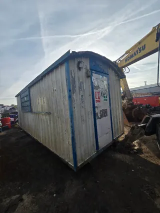 Caseta de obra prefabricada de chapa 6x 2.4 m