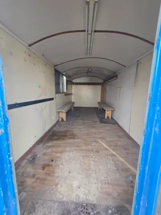 Caseta de obra prefabricada de chapa 6x 2.4 m