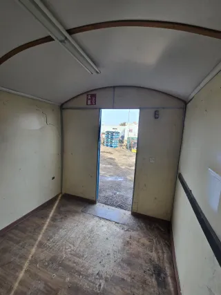 Caseta de obra prefabricada de chapa 6x 2.4 m