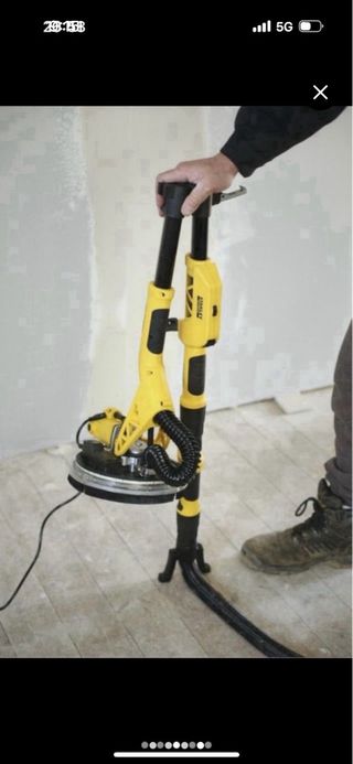 Alquiler lijadora profesional gotelé