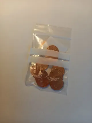 10 Monedas 2 céntimos Francia 2000, S/C