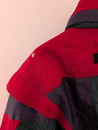 Chaqueta Vintage Verde y Roja