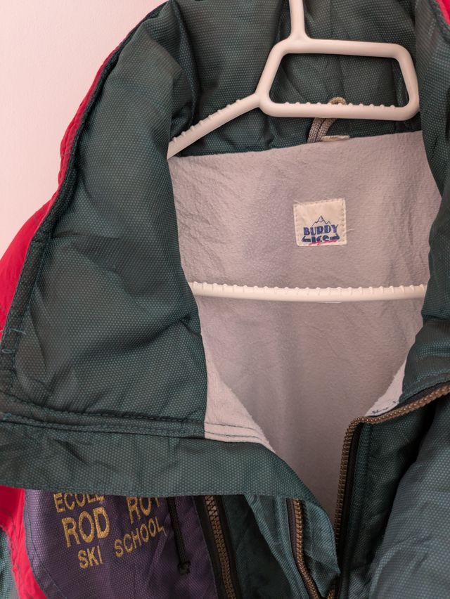 Chaqueta Vintage Verde y Roja