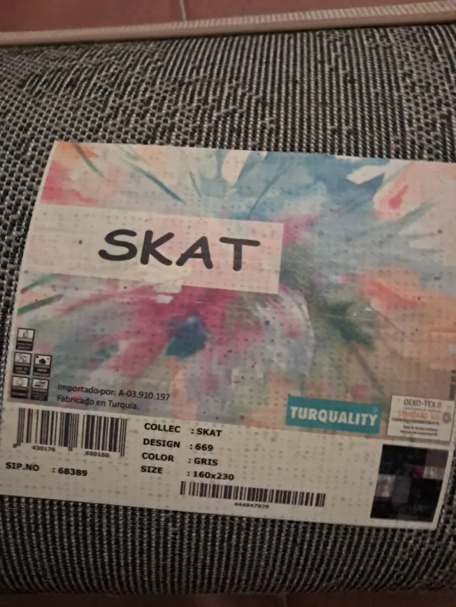 Tapete de lã para sala 160x230 cm