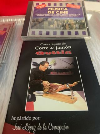 DVD Curso Rápido Corte de Jamón Quttin