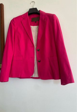 Blazer Cortefiel Fucsia