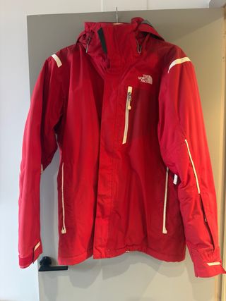 Chaqueta de esquí The North Face roja talla L