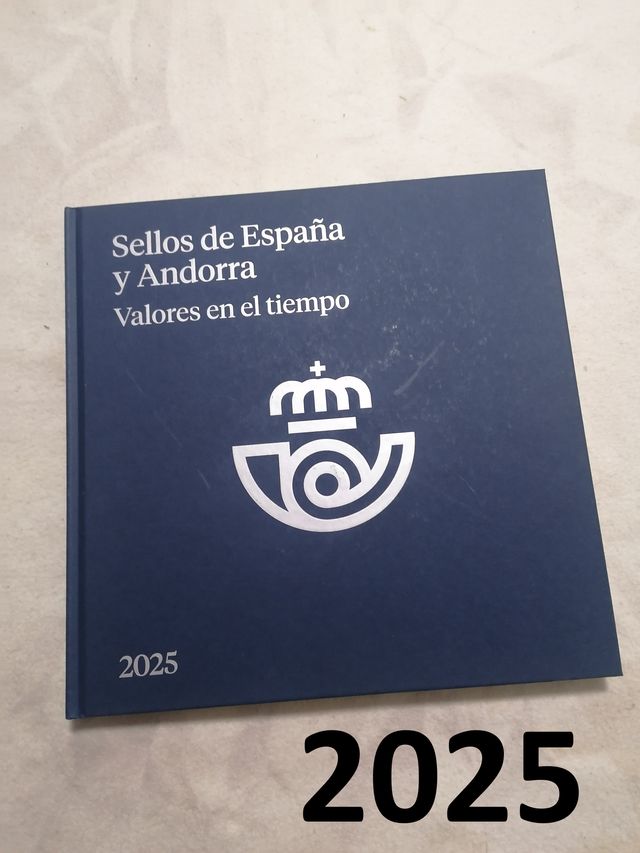 Libro oficial de sellos VALORES EN EL TIEMPO 2025
