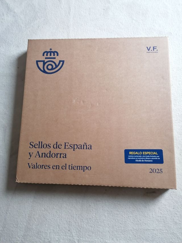 Libro oficial de sellos VALORES EN EL TIEMPO 2025