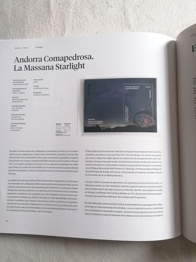 Libro oficial de sellos VALORES EN EL TIEMPO 2025