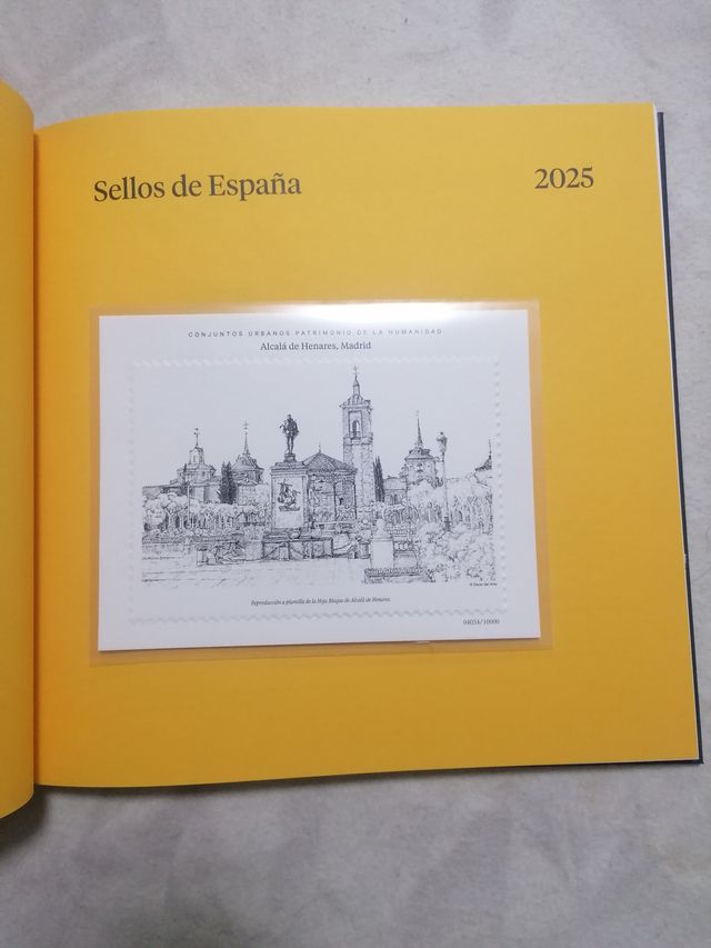 Libro oficial de sellos VALORES EN EL TIEMPO 2025