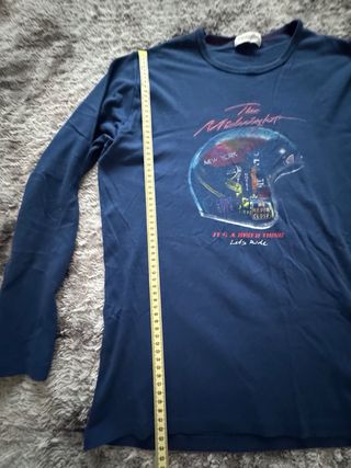 Camiseta manga larga azul The Midnight