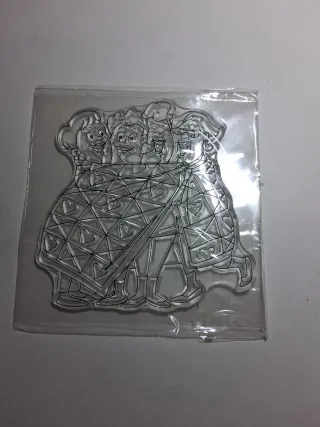 Sellos silicona y adornos metálicos manualidades