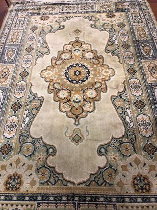 Tappeto lana grande artigianale