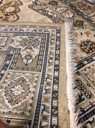 Tappeto lana grande artigianale