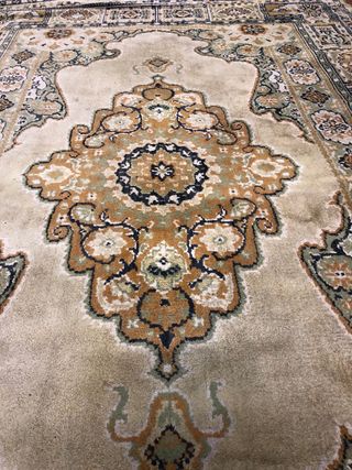 Tappeto lana grande artigianale