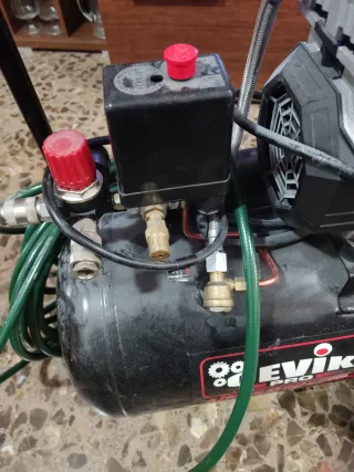 Compresor de pintura Dexter y Cevik