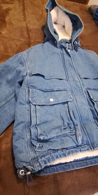 Chaqueta vaquera invierno mujer