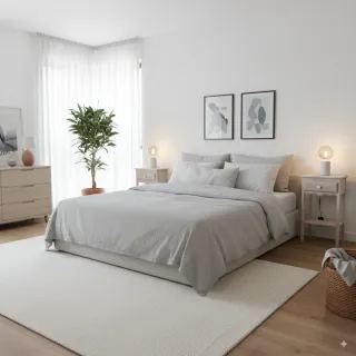 Mesitas noche madera lavada (2 unidades)