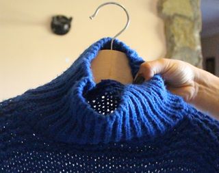 Jersey rayas cuello alto S