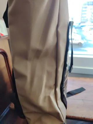 Mochila The North Face impermeable beige