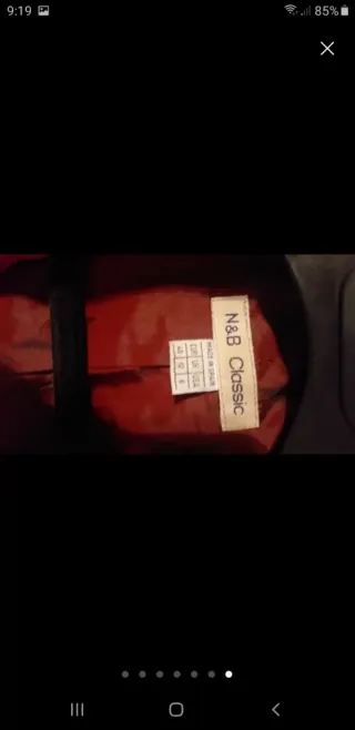 Americana Zara Lana Roja