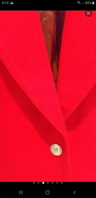 Americana Zara Lana Roja