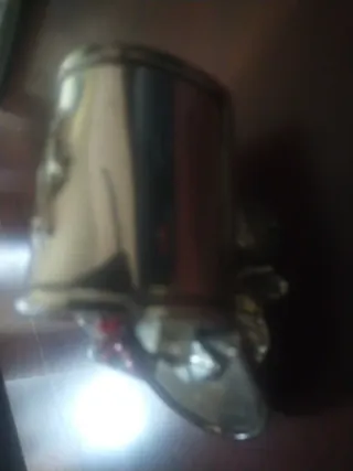 Soprammobile Argentato Natalizio Vintage