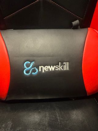 Silla Gamer New Skill Roja y Negra