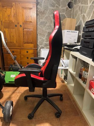 Silla Gamer New Skill Roja y Negra