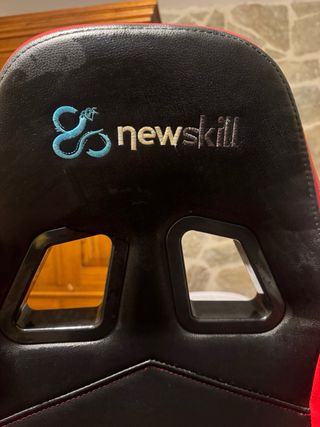 Silla Gamer New Skill Roja y Negra