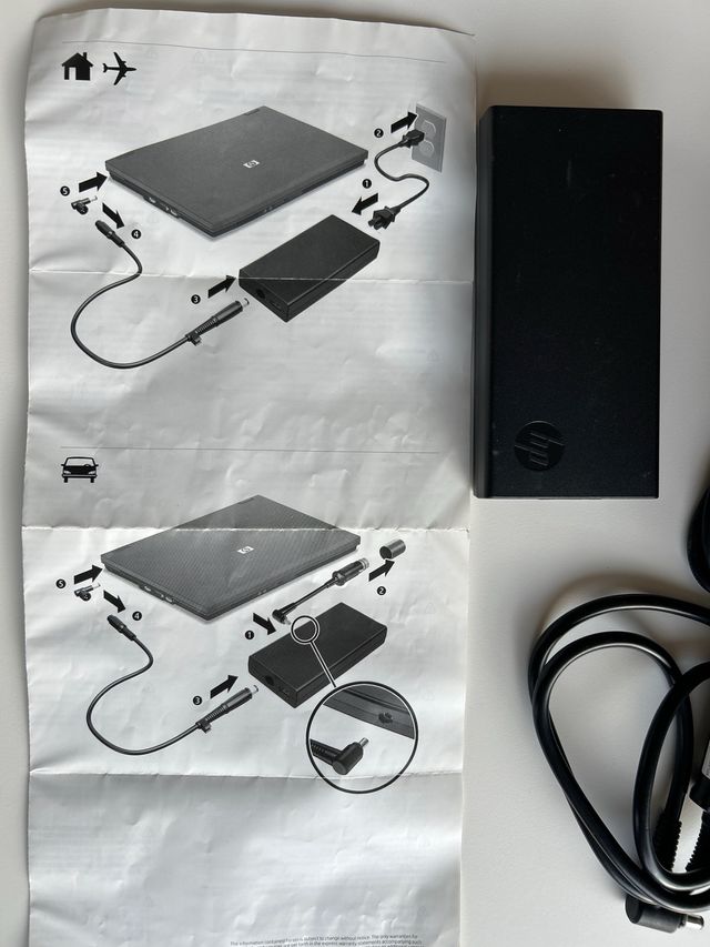 Caricabatterie HP con custodia