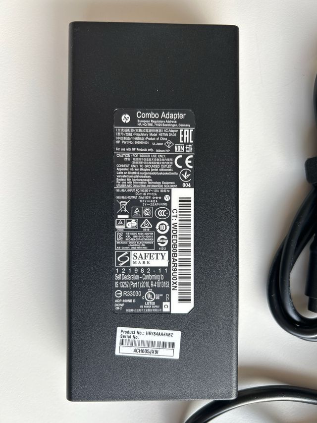 Caricabatterie HP con custodia