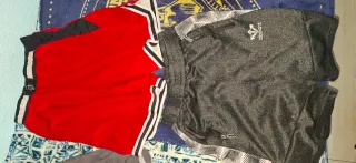 Lote pantalones cortos y bañador hombre