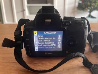 Cámara Réflex Nikon D60 Negra