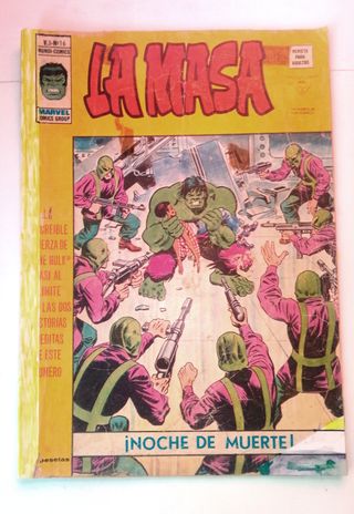 LA MASA  (V.3)  comics tebeos