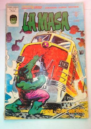 LA MASA  (V.3)  comics tebeos