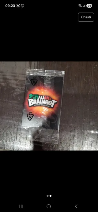 Carta promo Brainrot Skifidol Goleador