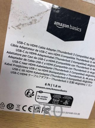 Cable adaptador de USB-C - Amazon Basics