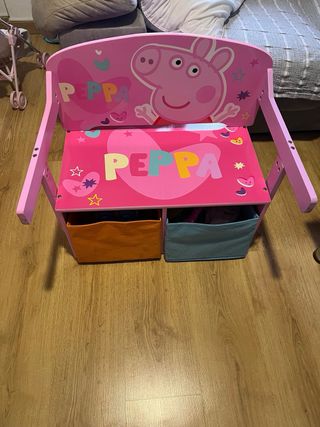 Pupitre infantil Peppa Pig madera